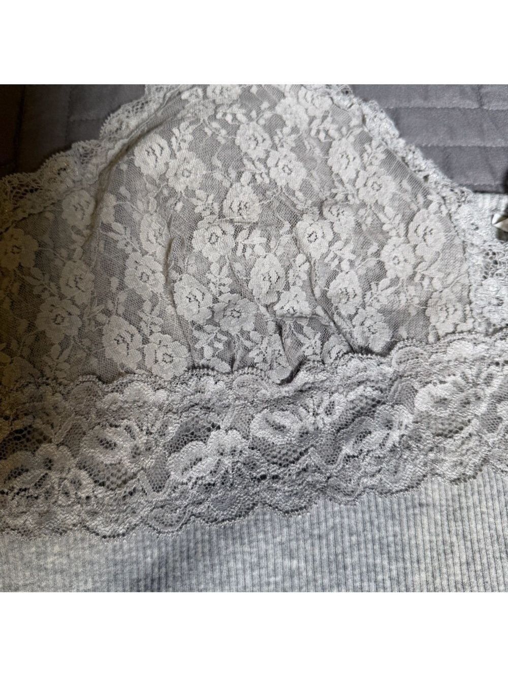 Gray Nightgown XL Like New - Picture 3 of 6
